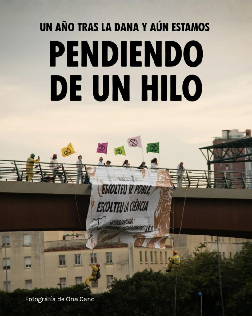 Pendiendo de un hilo (Puente de la Solidaridad)